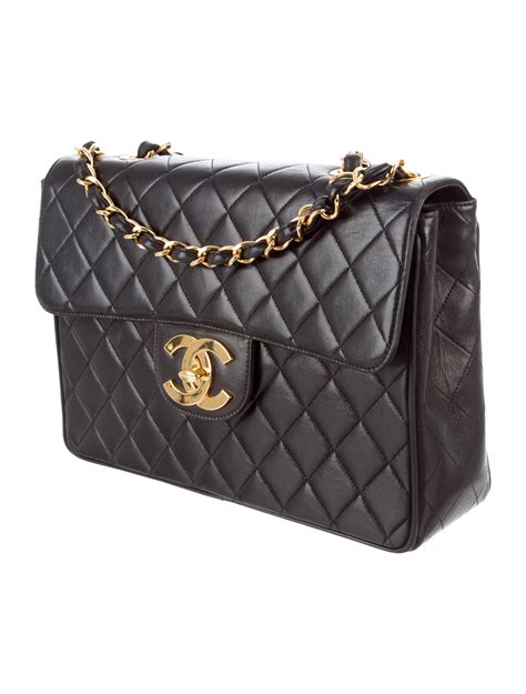 chanel classic bag jumbo|jumbo Chanel bag for sale.